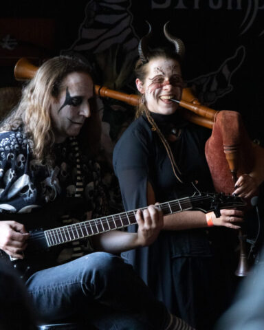 Der Irre und die Teufel auf dem Beltane Fest in der Kreuzmühle