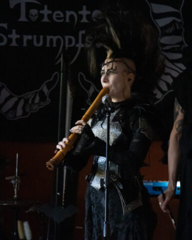 Die Todesfee auf dem Beltane Fest in der Kreuzmühle